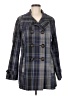 Cato Plaid Blue Coat Size M - photo 1