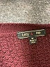 Lety & Me Burgundy Pullover Sweater Size M - photo 7