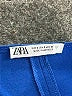 Zara Solid Blue Cocktail Dress Size S - photo 6