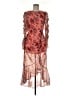 NSR 100% Polyester Paisley Orange Cocktail Dress Size M - photo 1