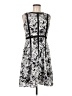 Talbots Graphic Gray Cocktail Dress Size 8 - photo 1