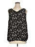 Maurices 100% Polyester Black Sleeveless Blouse Size 14 (0) - photo 1