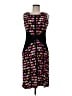 Taylor Graphic Black Cocktail Dress Size 8 - photo 1