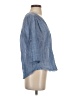 Roi Blue 3/4 Sleeve Blouse Size S - photo 4