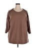 New York Laundry Brown Sweatshirt Size 3X - photo 1
