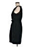 Elle 100% Polyester Solid Black Cocktail Dress Size 6 - photo 5