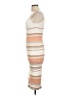 Willow & Wind Stripes Tan Cocktail Dress Size L - photo 5