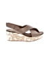 Clarks Tan Brown Wedges Size 8 - photo 1