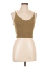 Assorted Brands Tan Sleeveless Top Size L - photo 1