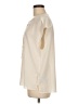 J.Crew 100% Polyester Ivory Short Sleeve Blouse Size 8 - photo 5