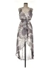 Lily Rose 100% Polyester Paisley Gray Cocktail Dress Size M - photo 1