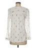 Hinge 100% Rayon Ivory Long Sleeve Blouse Size M - photo 2