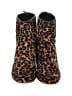 Stuart Weitzman Animal Print Brown Ankle Boots Size 8 1/2 - photo 2