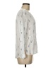 Hinge 100% Rayon Ivory Long Sleeve Blouse Size M - photo 4