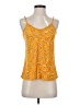 Shyanne 100% Rayon Yellow Sleeveless Top Size XS - photo 1