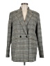 MNG Plaid Gray Blazer Size M - photo 1