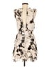 ALLSAINTS 100% Polyester Print Ivory Cocktail Dress Size 8 - photo 2