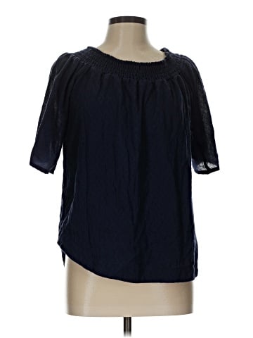 Sharagano Short Sleeve Blouse (view 1)