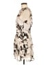 ALLSAINTS 100% Polyester Print Ivory Cocktail Dress Size 8 - photo 5