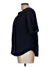Sharagano Blue Short Sleeve Blouse Size L - photo 5