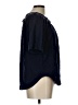 Sharagano Blue Short Sleeve Blouse Size L - photo 4