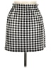 Living Doll Checkered-gingham Gray Casual Skirt Size M - photo 2