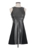 BCBGeneration Metallic Silver Cocktail Dress Size 2 - photo 1