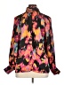 Hazel 100% Polyester Print Black Long Sleeve Blouse Size XL - photo 2