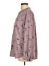 Hilary Radley Floral Purple Long Sleeve Blouse Size L - photo 5