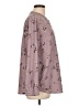 Hilary Radley Floral Purple Long Sleeve Blouse Size L - photo 4