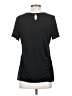 Worthington 100% Polyester Stars Black Short Sleeve Top Size S - photo 2