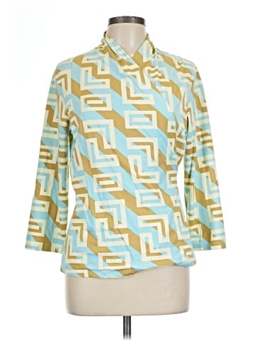 J. McLaughlin 3/4 Sleeve Blouse (view 1)