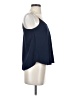 Ela 100% Polyester Blue Sleeveless Top Size XS - photo 4