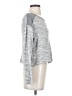C&C California Metallic Silver Pullover Sweater Size S - photo 4