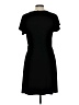 BCBGMAXAZRIA Solid Black Casual Dress Size L (petite) - photo 2