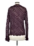 Komarov 100% Polyester Purple Long Sleeve Blouse Size M - photo 2