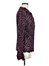 Komarov 100% Polyester Purple Long Sleeve Blouse Size M - photo 4