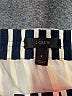 J.Crew 100% Polyester Stripes Ivory Casual Skirt Size 2 - photo 3
