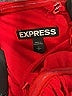Express Solid Red Cocktail Dress Size S - photo 7