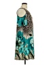 Lilypad Animal Print Teal Casual Dress Size 1X - photo 4