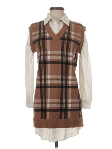 Jones & Co Sleeveless Button-Down Shirt (view 1)