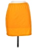 H:ours Solid Orange Casual Skirt Size S - photo 1