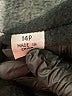 Albert Nipon Black Trenchcoat Size 14 - photo 7