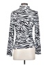Shein Silver Long Sleeve Turtleneck Size 4 - photo 2