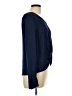 Express Outlet 100% Polyester Blue Long Sleeve Top Size L - photo 4
