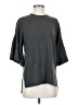 Mystree Gray 3/4 Sleeve Top Size S - photo 1