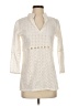 Gretchen Scott Designs Ivory 3/4 Sleeve Blouse Size S - photo 1