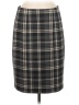 Amanda + Chelsea Plaid Gray Formal Skirt Size M - photo 1