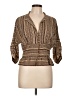 Max Mara Brown 3/4 Sleeve Blouse Size 12 - photo 1