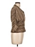 Max Mara Brown 3/4 Sleeve Blouse Size 12 - photo 4